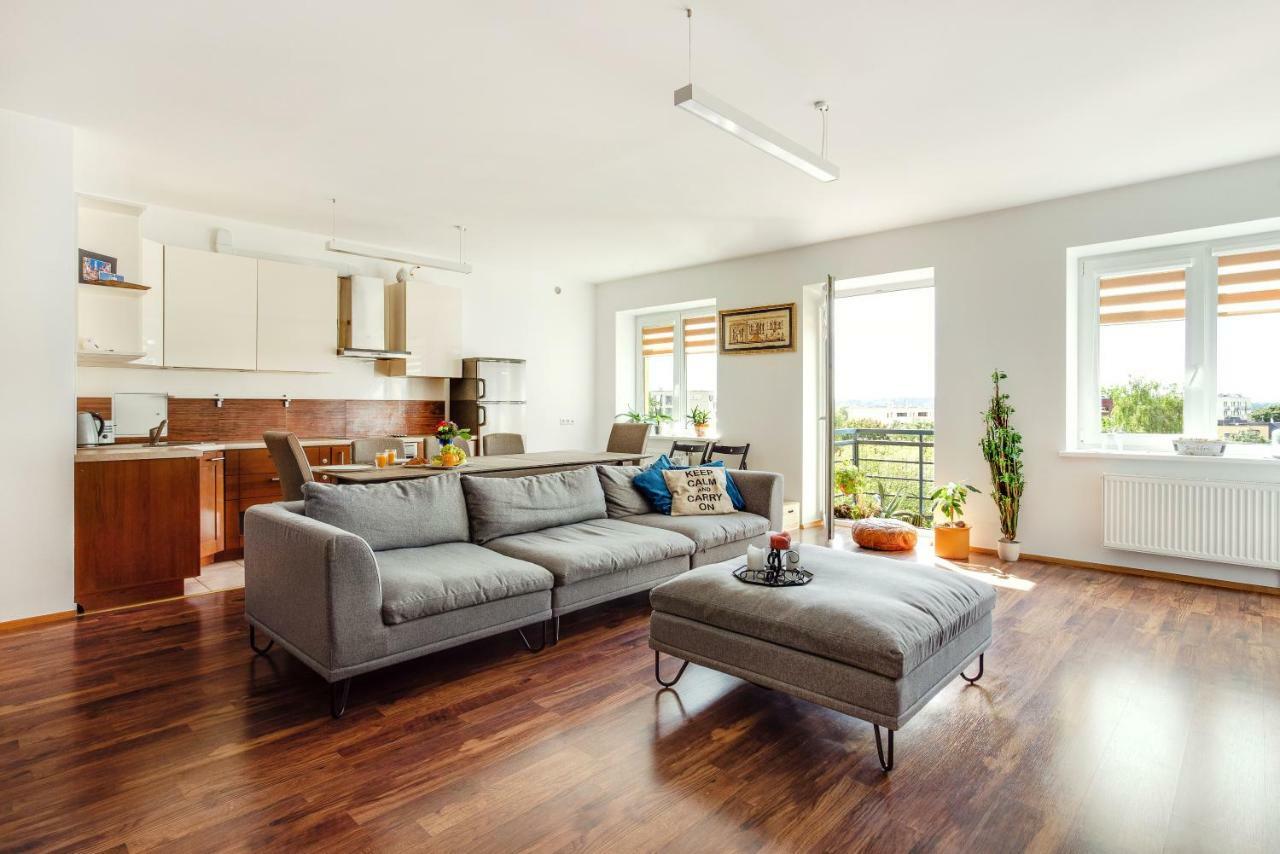 #Stayhere - Spacious & Bright 1Bdr Apartment Shopping District 维尔纽斯 外观 照片